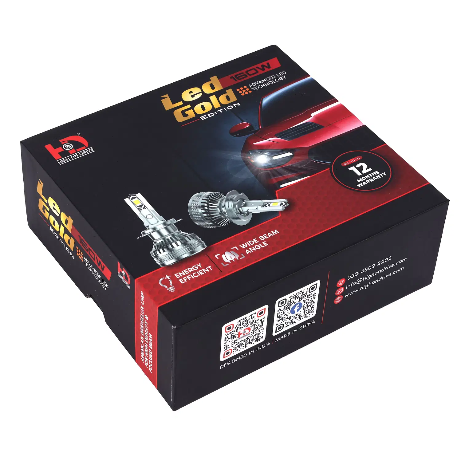 LED Headlight Gold Series