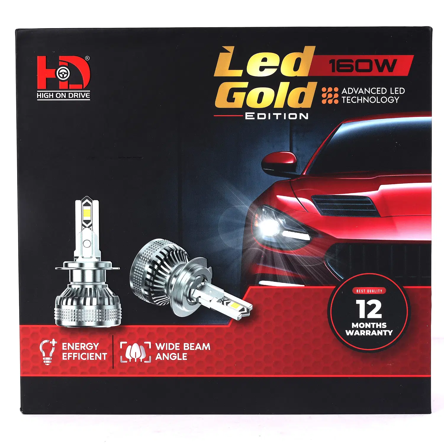 LED Headlight Gold Series
